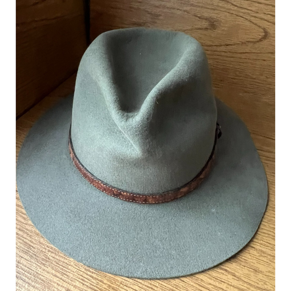 Akubra Hat Banjo Paterson Heritage Collection Pure Fur Felt Australia Size 58